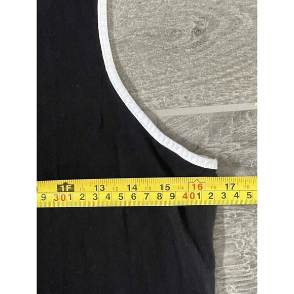 Kate Spade Women’s Short Bow Nightgown Cotton Size Medium Black White Trim - Picture 5 of 8